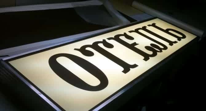 световые короба световой короб для отеля Гранд